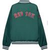 New Era FW24 MLB Бостон Ред Сокс NY Вышитая Однобортная Куртка с Длинным Рукавом Унисекс Куртка Зеленая 14385108