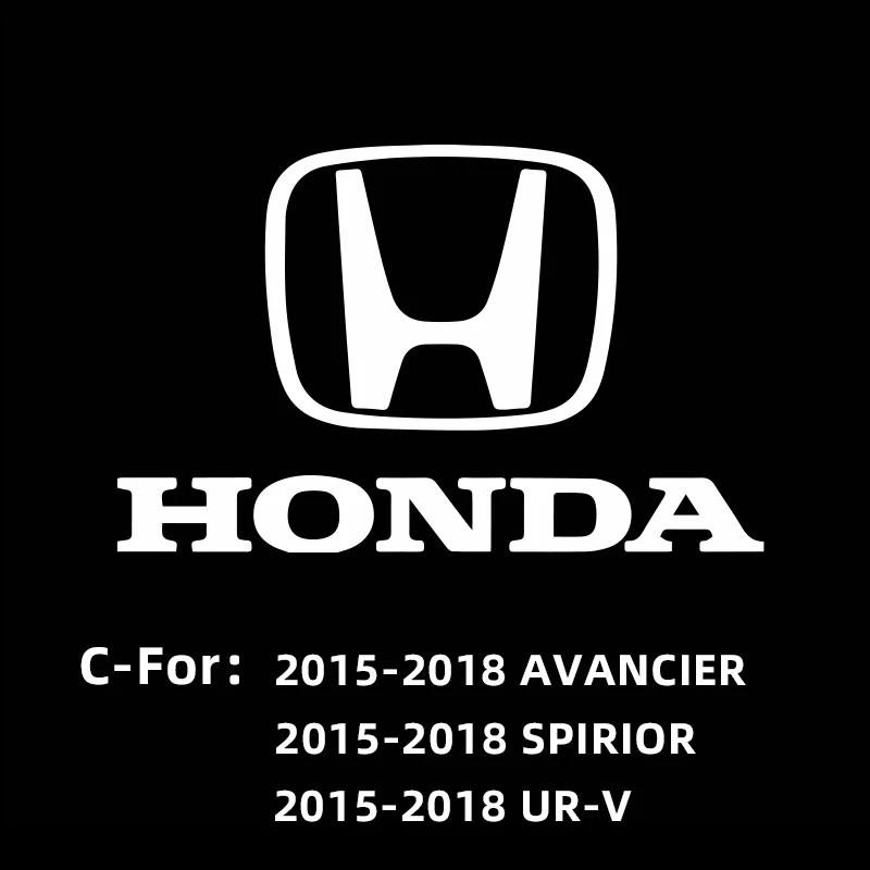2Pcs LED Car Door Welcome Light HD Projector Lamp Accessories For Honda Civic Fit Jazz Accord City Vezel CR-V S660 Odyssey HR-V