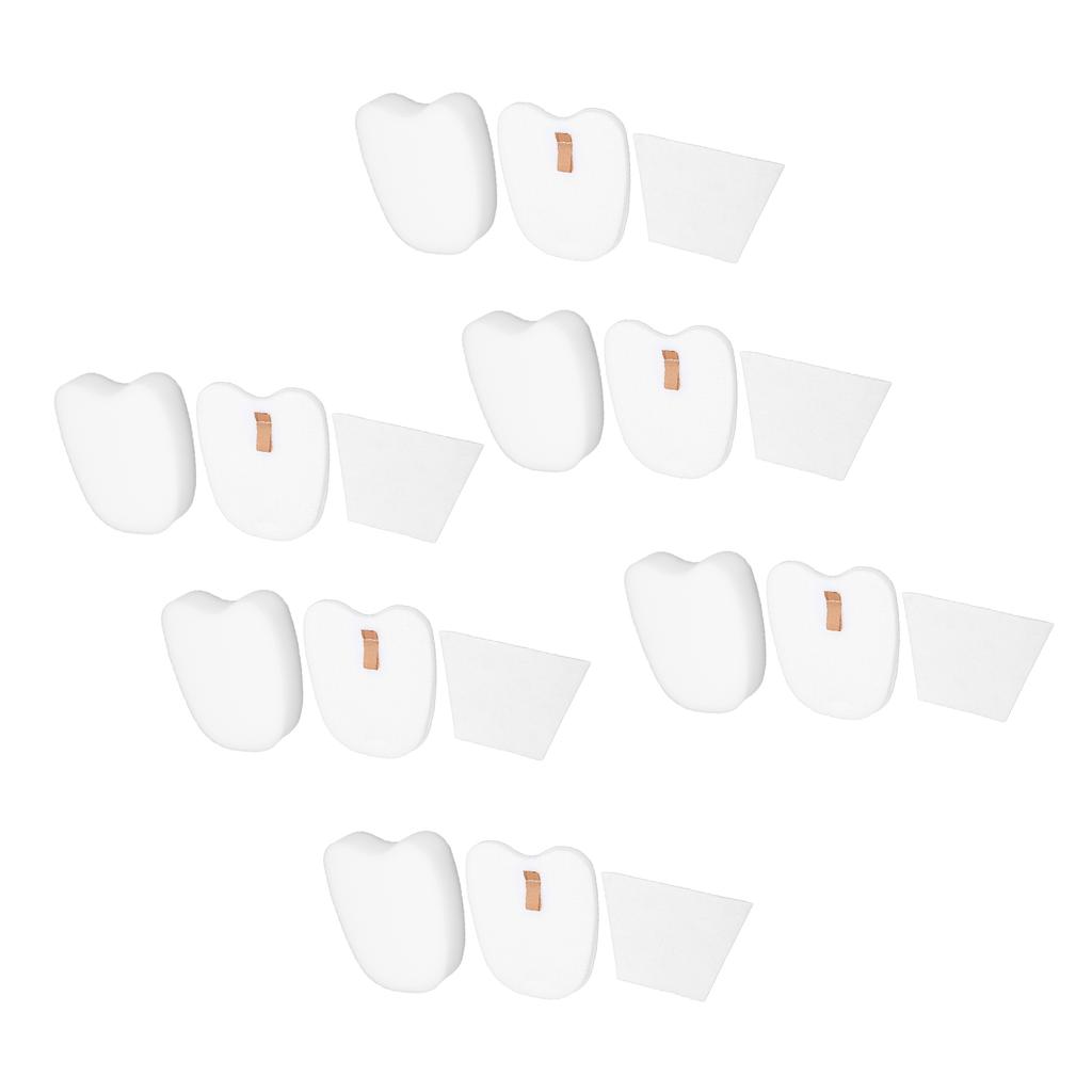 6 комплектов фильтрующих элементов, сменный хлопковый фильтрующий лист, подходит для пылесоса Shark XPMFK320