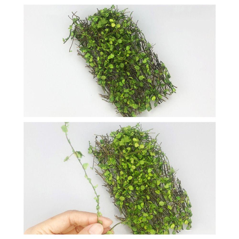 Песочный стол Растительность Миниатюрное растение Лианы Модель сцены Микроландшафт Имитация Ротанговые листья