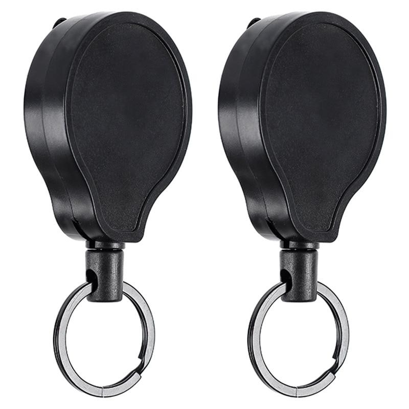 Новый продукт, противоугонные катушки для значков, зажим для ремня, катушки для значков, 70 см, выдвижная длина, инструменты для рыбалки на открытом воздухе, кемпинга, путешествий