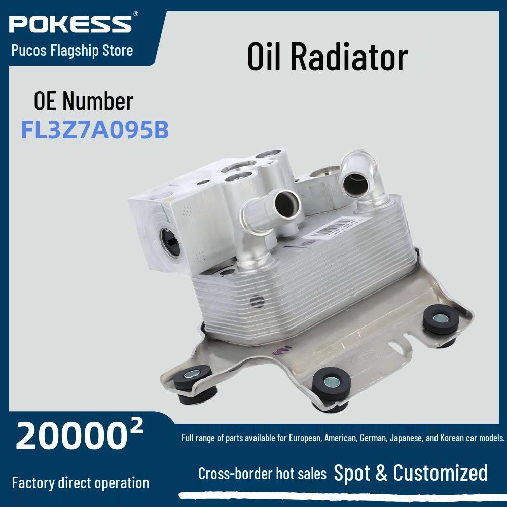 FL3Z-7A095-B Oil Cooler Adapter for F-150 2015-2019 (FL3P-7869-AB 5279901)