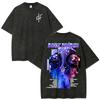Rapper PNL Deux Freres Le Monde Chico Album Vintage Washed T-shirt Men Women Fashion Hip Hop Short Sleeve Cotton Casual T Shirts