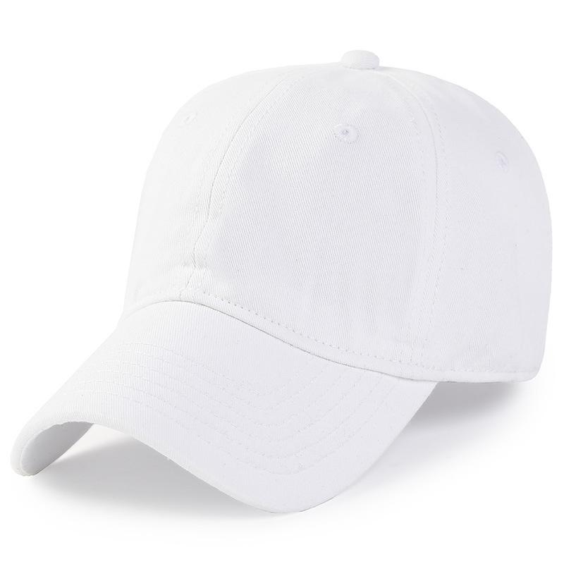 Parent-child Blank Baseball Cap Boy Girl Soft Cotton Plain Sport Sun Hat Men Women Big Size Snapback Cap 53-56cm 56-59cm 60-65cm