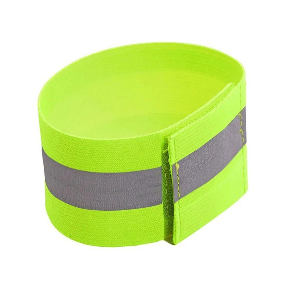 Elastic LED Reflector Armband Glow Warning Armband Cartoon Reflective Band Strap Night Walking