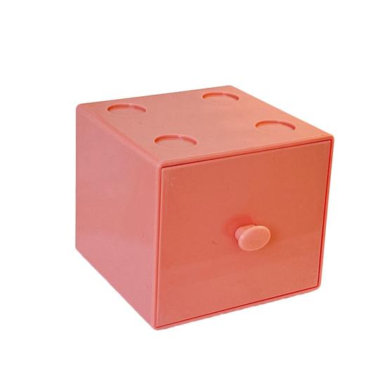 Легкий футляр для хранения, прочная конструкция, практичная квадратная коробка для ручек для макияжа, корзина для мелочей