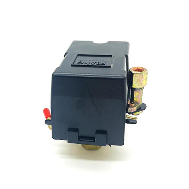 Переключатель давления воздуха для компрессора, 4 порта, 95-120 PSI, 16-20 А, безопасный выключатель компрессора, запасные части для компрессора