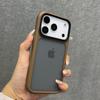 Роскошный Матовый Полупрозрачный Чехол для Телефона Для iPhone 17 Pro Max 17 Air Кнопка Управления Камерой Ударопрочный Бампер Защитная Задняя Крышка