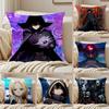 The Eminence In Shadow Anime Pillow Case Anti-dustmite Pillowcase Invisible Zipper Silky Short Plush Sofa Cushion Cover
