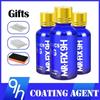 3шт 9H автомобильное жидкое керамическое покрытие супер гидрофобное стеклянное покрытие набор полисилоксан и наноматериалы керамика для автомобилей