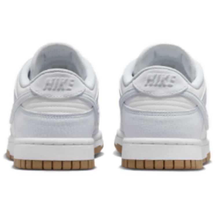 Nike Кроссовки женские Dunk Low Next Nature Football Grey Gum White Gum-Light-Brown FN6345-100
