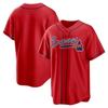 Unisex Embroidered MLB Atlanta Braves Fan Jersey Style Baseball Cap - Riley 27 13 Cotton Blend Fall Winter Wear