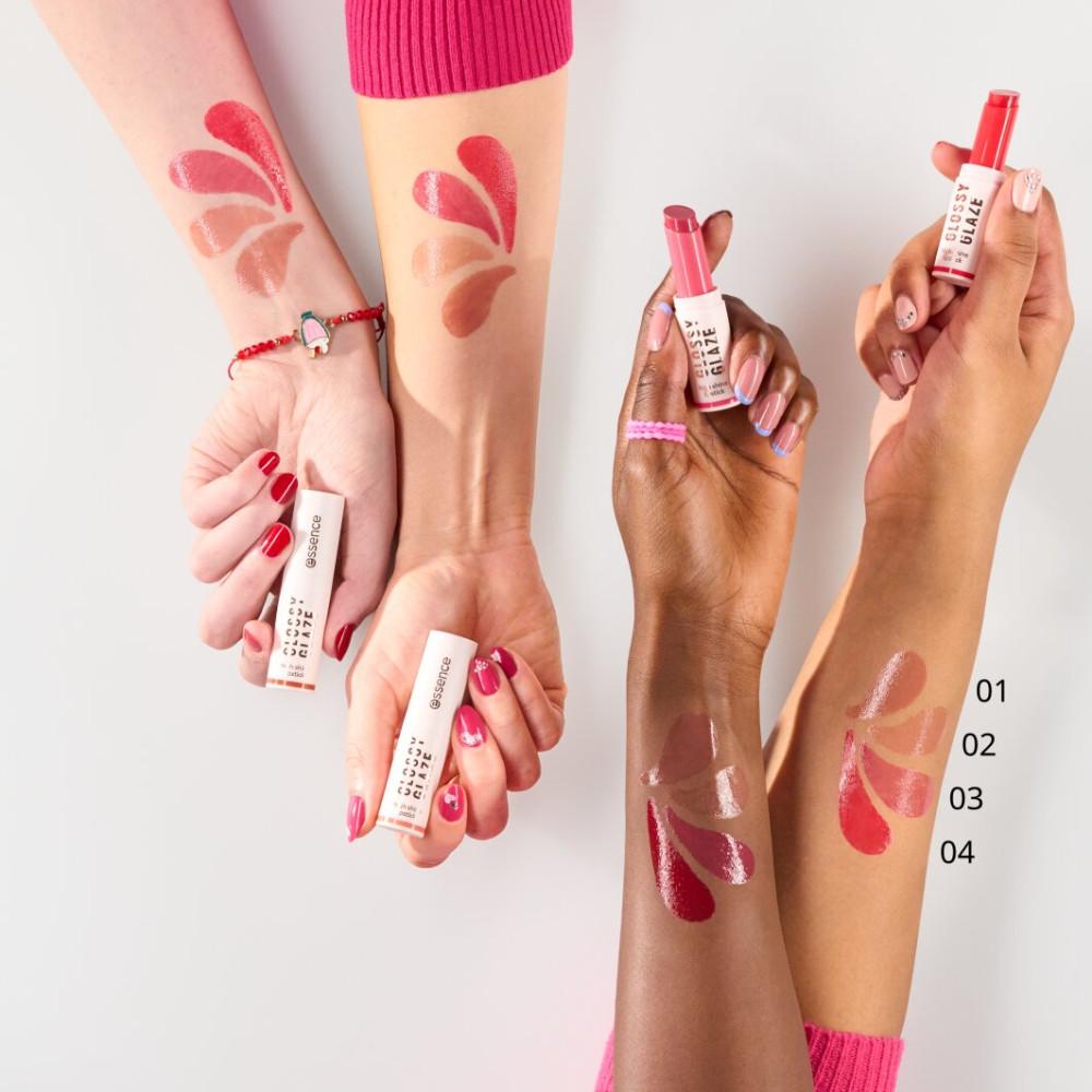 Essence Помада Glossy Glaze High Shine -