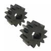 2pcs Gears 22 Equipment Hassle-free Lawn Mower Metal Parts Pinion Gears Replacement Self-propelled Smooth Wheel