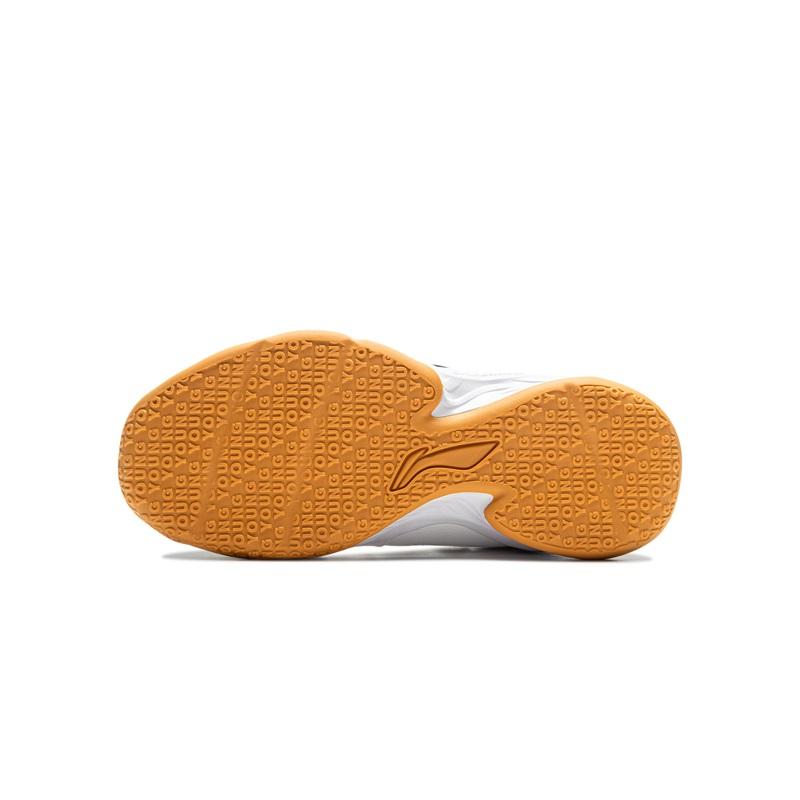 Li Ning Kids Comfortable Non-Slip Shock Absorbing Durable Breathable Basketball Shoes Kids Sneakers White YKBT090-11