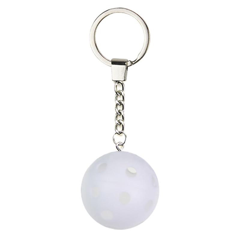 Sport Styles Mini Pickleball Keychain Unisex Metal Pickleball Racket Key Ring Purse Bag Backpack Decor Accessories