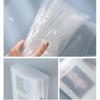 Карманный мини-фотоальбом Прозрачный альбом Держатель для фотокарточек Мини-альбом Хранение коллекционных карточек Альбом для билетов на поезд