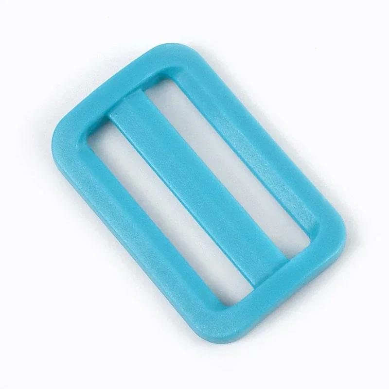 20Pcs Meetee 25/32/38mm Plastic Ring Buckles Tri-Glide Slider Adjuster Belt Buckle Dog Collar Clasp Hooks DIY Sewing Accessories