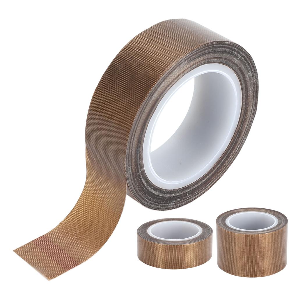 PTFE Glass Cloth Tape 32.8ft High Temperature Resistance Insulation PTFE Tape for Vacuum Sealer Food