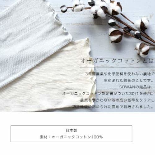 Sowan Organic Cotton Premium Belly Warmers, Set of 2, Unisex (Off-White)