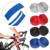 Силиконовая лента для руля велосипеда EVA, нескользящая, с 2 заглушками, новые ремни для обмотки руля