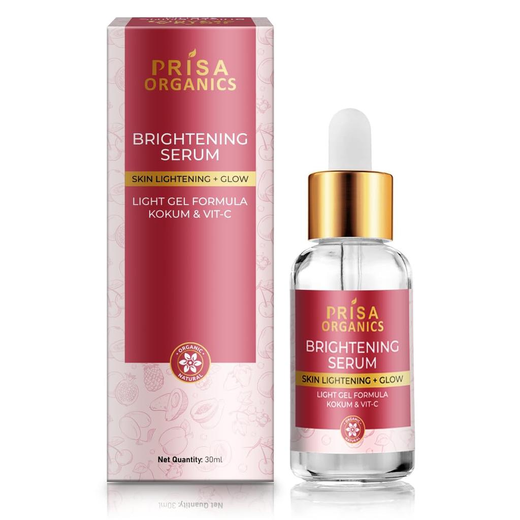 Prisa Organics Осветляющая сыворотка | С экстрактом кокума и витамином С | Для сияющей и осветленной кожи (30мл)
