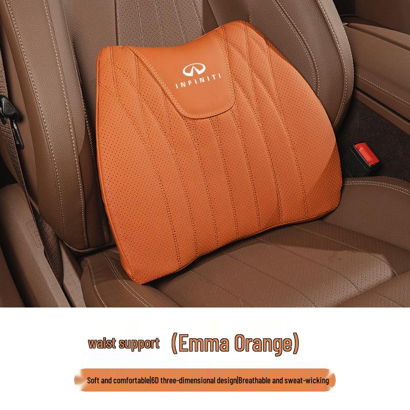 All-Season Seat Cushion with Integrated Lumbar Support for Infiniti Q50L/QX50/QX60/Q70L