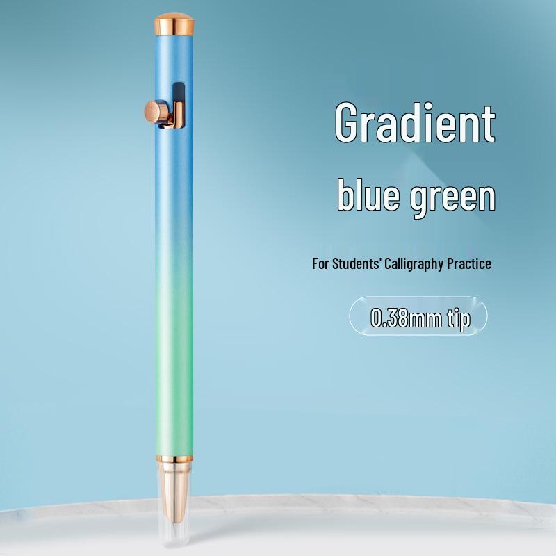 Сменная чернильная картриджная перьевая ручка - Двойное использование для студентов и каллиграфии, Высокий внешний вид, Градиентный цвет