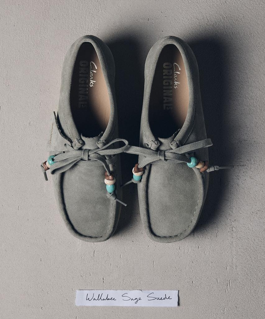Clarks Originals (Women'S) Wallabee - Sage Suede / 26180656