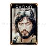 Аль Пачино Металлические Таблички Постер Индивидуальная Печать Пещерная Стена Пещерная Жестяная Табличка Постер
