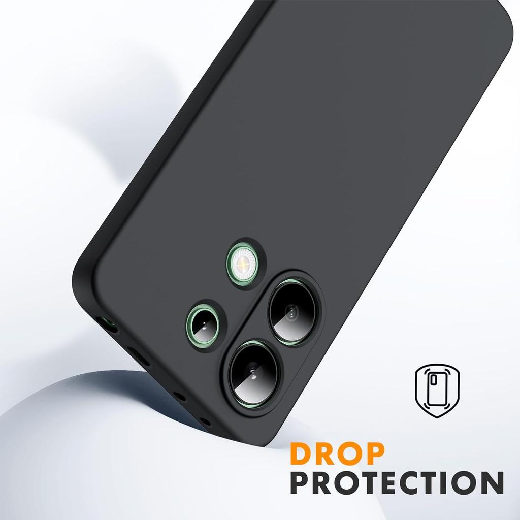 Luxury Liquid Silicone Case For RedMi Note 13 4g 5G Pro Plus + 13C RedMi13 Note13 Pro Soft Cover Case