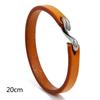 Trendy Unisex Hot Sale Party Beautiful Hook Leather Wedding Male Gifts Bracelet Wristband Bangle Punk 2 Sizes