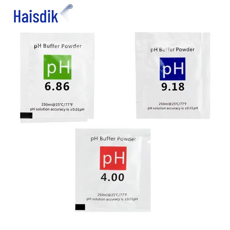 Набор буферных растворов для 3-точечной калибровки pH Haistick (Китайская версия)
