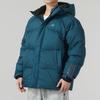 Men's Jacket Adidas Down Jackets Men's Blue Hooded Non Detachable Moderate Down Jacket