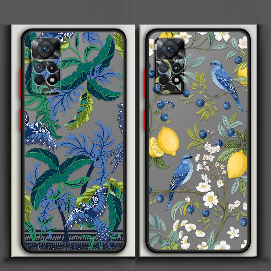 Creative Branch Art Funda Back Phone Cover Case for Xiaomi Redmi Note 15 Pro 13 11 14 A4 14C 10 13C 9S 12
