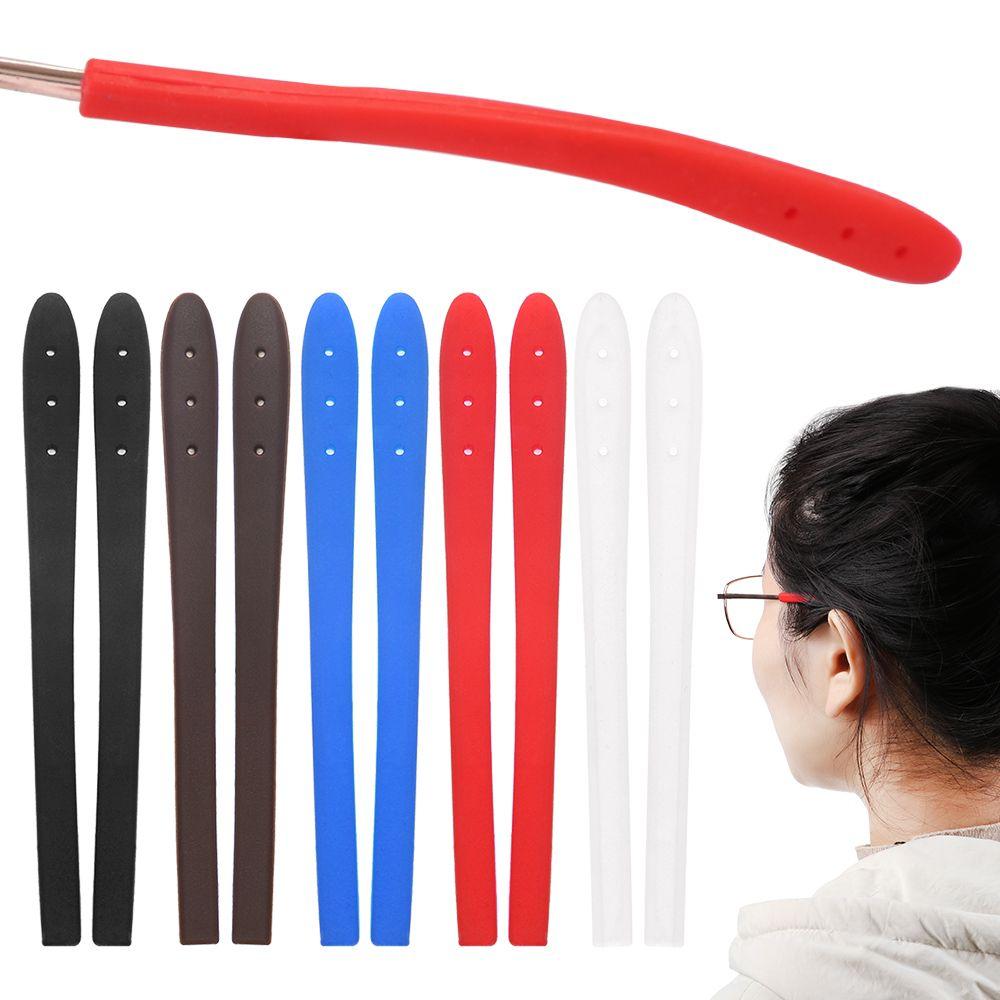 Spectacle Holder Temple Hook Silicone Glasses Leg Sets Tip Ear Grip Anti-Slip Sun Glasses Slip Set