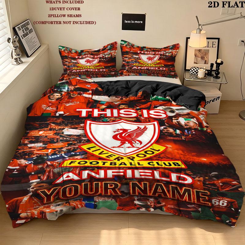 Custom Lfc Bedding Quilt Set Quilt Cover Pillowcase Home Decoration Birthday Gift (1 * duvet cover + 2 * pillowcase, without core)