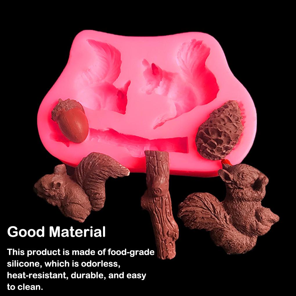 Силиконовая форма для животных, торт, шоколад, десерт, инструменты для выпечки, формы для украшения конфет, блинов, печенья, кухонные принадлежности