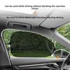1-5PCS Car Window Sunshade Cover Sun UV Protection Auto Front Rear Black Window Curtain Side Glass Mesh Sunshades Accessories