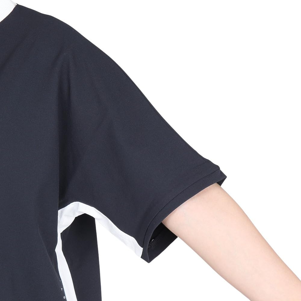 Женская футболка с коротким рукавом и высоким воротом от Ping Apparel (Сохранение тепла) / Гольф / Защита от холодной погоды / 622-4267802 010_Черный M