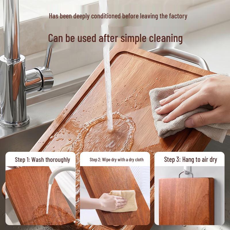 Premium Ebony Wood Cutting Board