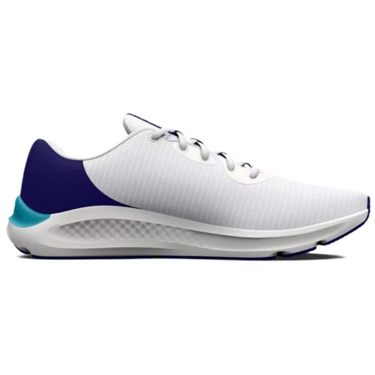 Under Armour Мужские кроссовки для бега Charged Pursuit 3 Tech Белые с серым 3025424-103