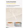 Bath Mat Non Slip Shower Mat for Bathroom Hollow Drainage Floor Mat for Shower Thickened Anti Slip Bathroom Carpet