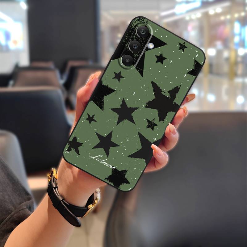 Cartoon Silicone Phone Case For Samsung Galaxy A17 Full Wrap Graffiti Anti-knock Soft Case Dirt-resistant Cute Anti-dust