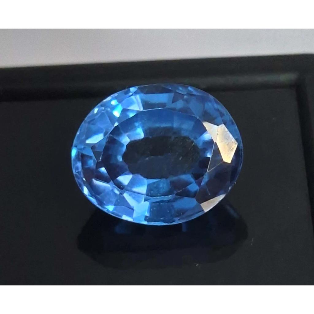 Certified Natural Sunning Blue Sapphire Oval Cut 5-7 Ct Fabulous Loose Gemstone
