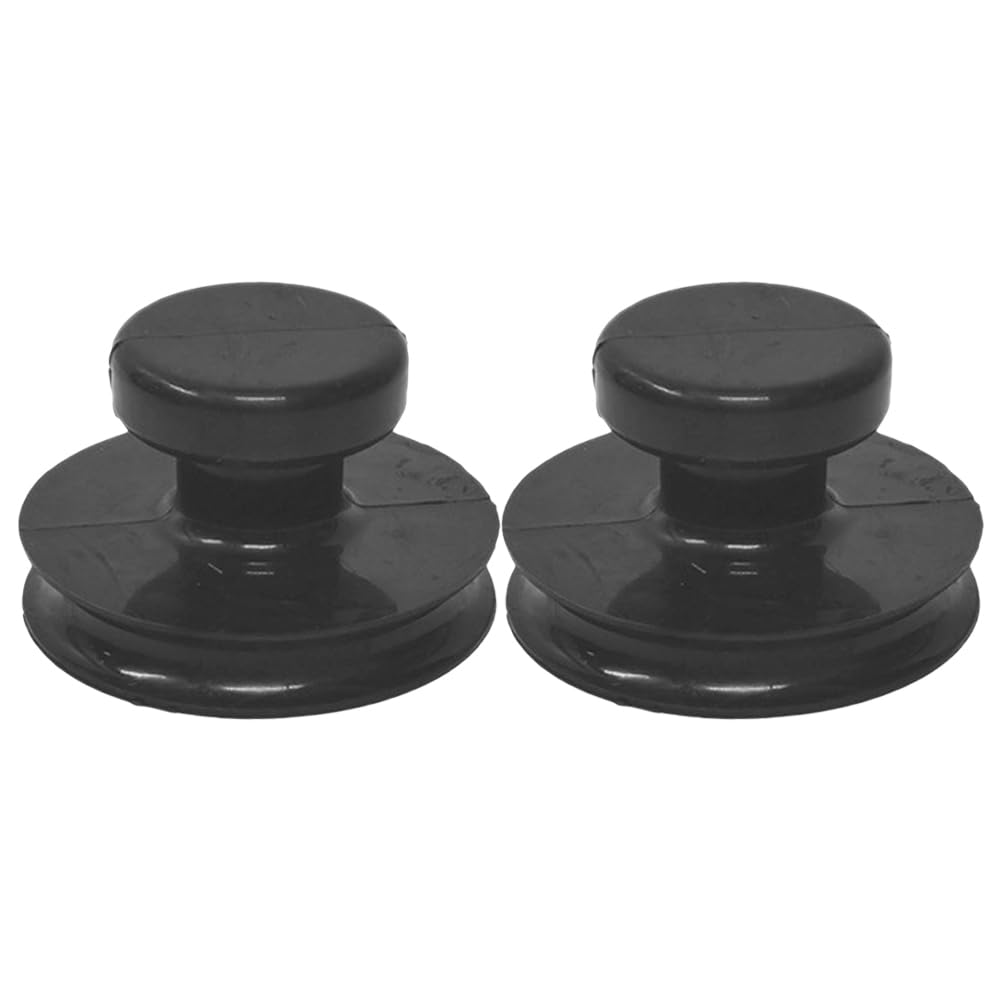 Alasum Strong Suction Cup Set of 2 Black Buddha Bowl Multiuse с ручкой Bowl Suction Cup Rubber Accessories
