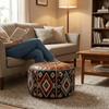 PU Leather Sofa Stool Cover Fillable Storage Ottoman Foot Rest Footstool Cover  Living Room