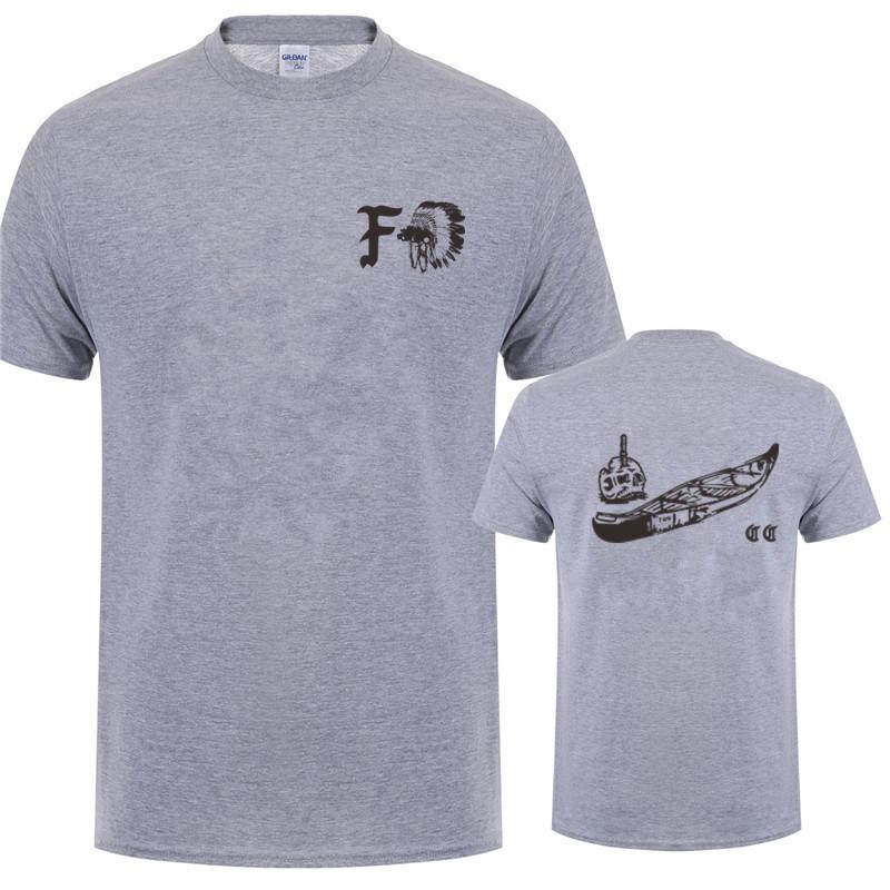 Футболка с принтом тумана Forward Viewing Group Gbrs Мужская футболка Летняя футболка с круглым вырезом Мужская повседневная хлопковая летняя одежда Топ