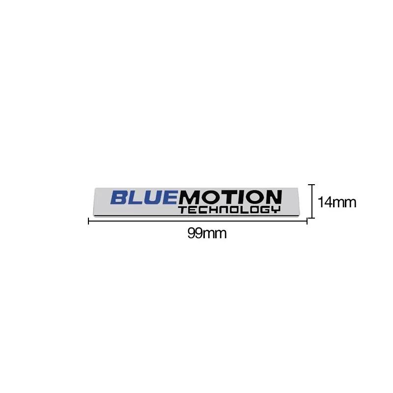 AABIP1 Metal BlueMotion Logo Rear Trunk Fender Badge Emblem Sticker Decals For Volkswagen VW Passat B8 Polo Golf 6 7 jetta Accessories