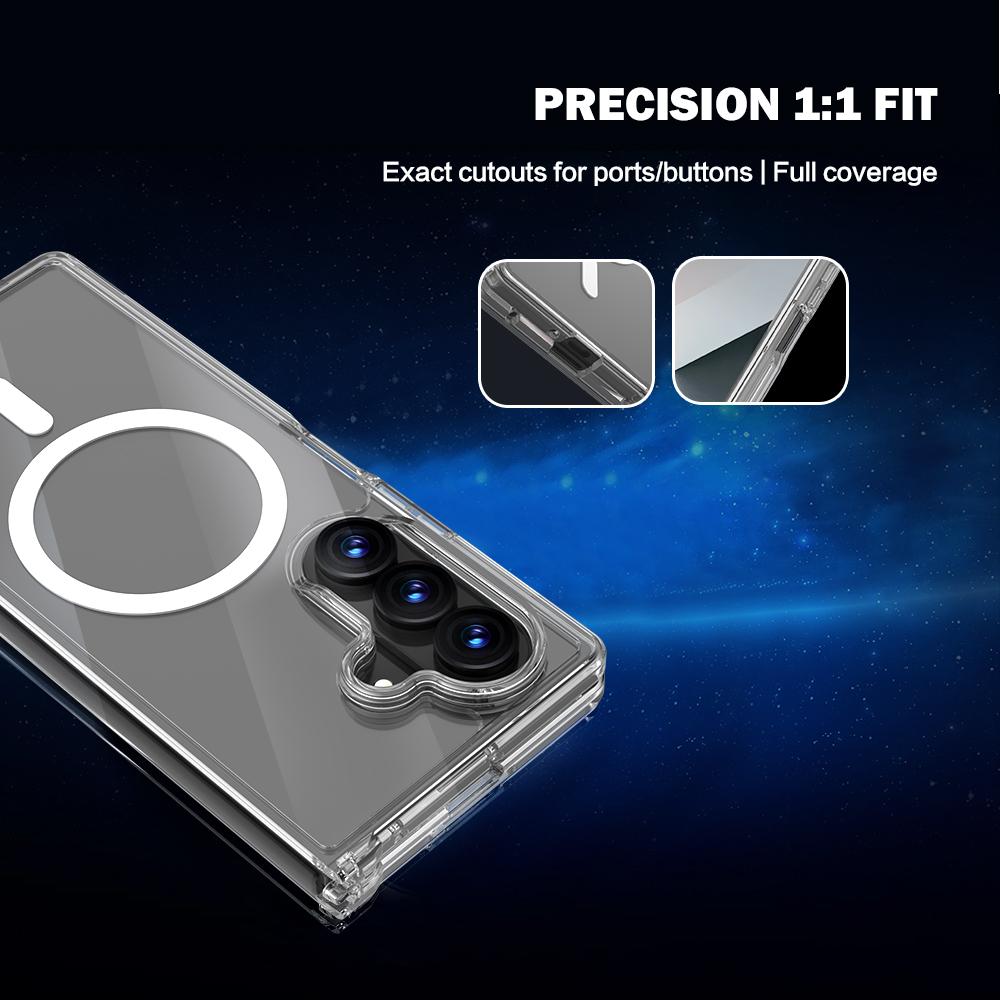 Магнитный чехол для Samsung Galaxy Z Fold 8 Ultra Ударопрочный Защита камеры Защита от отпечатков пальцев CA1000
